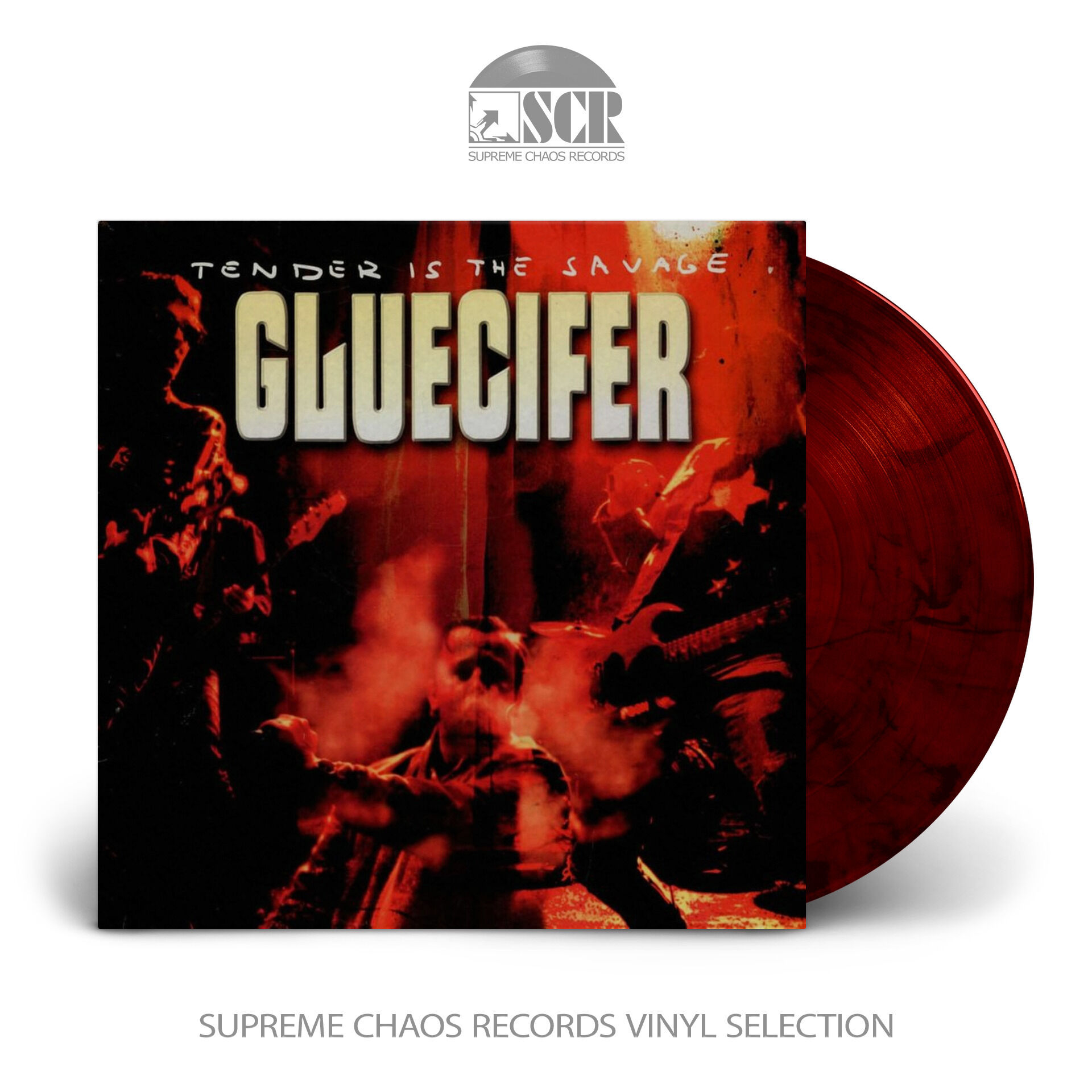 GLUECIFER - Tender Is The Savage [DRACULA RED/BLACK LP]