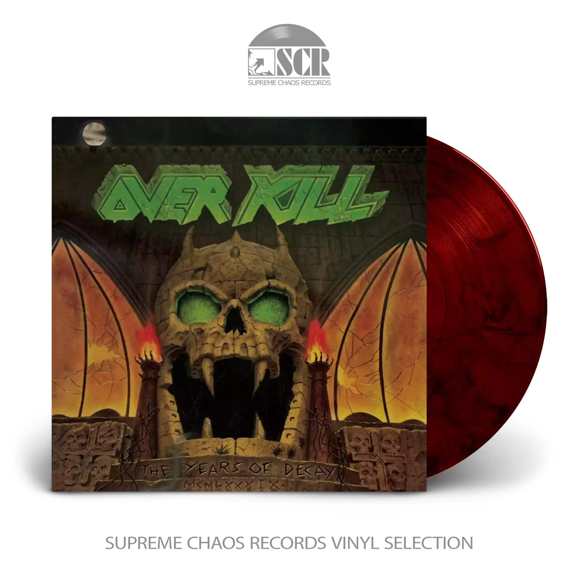 OVERKILL - The Years Of Decay [RED MARBLED LP]