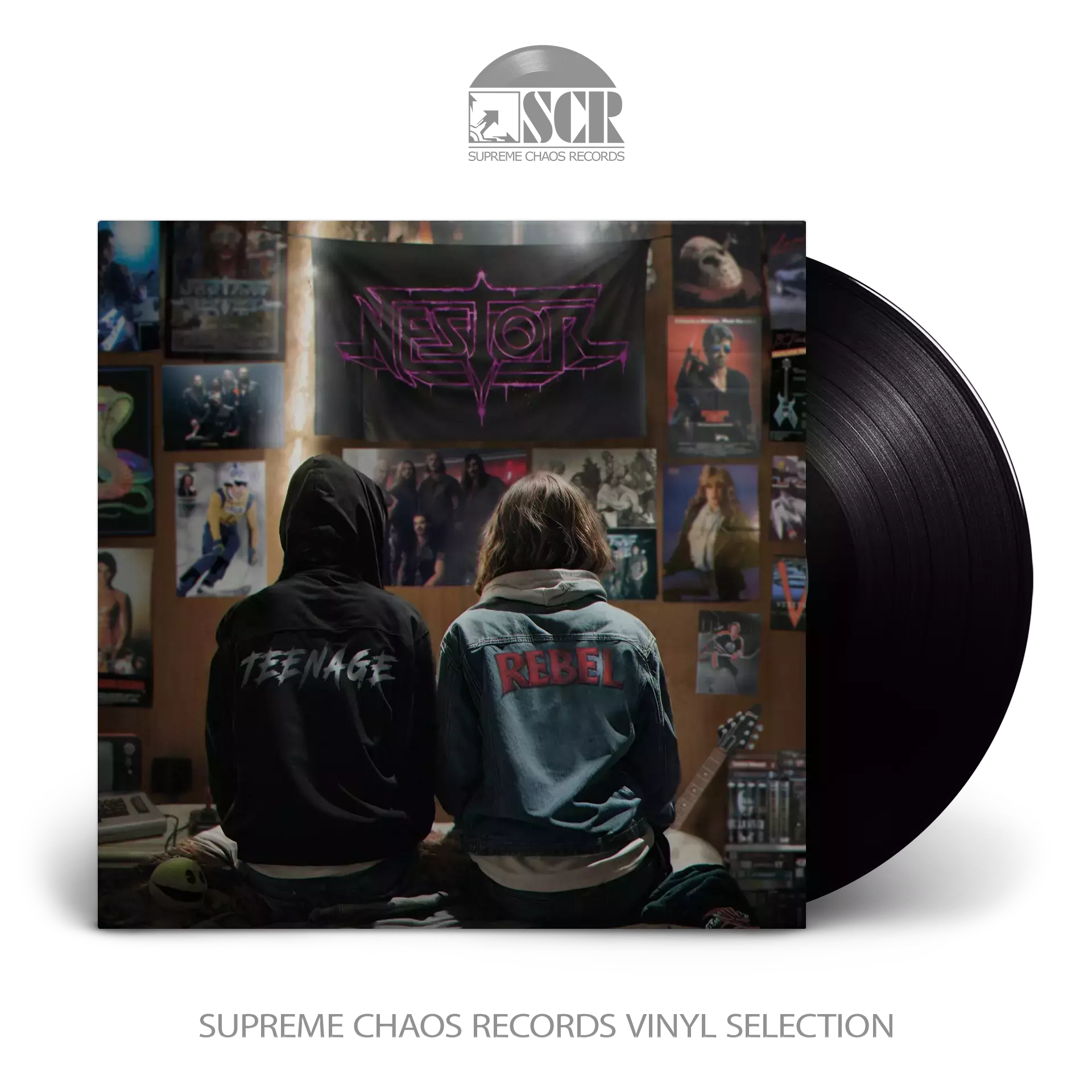 NESTOR - Teenage Rebel [BLACK LP]