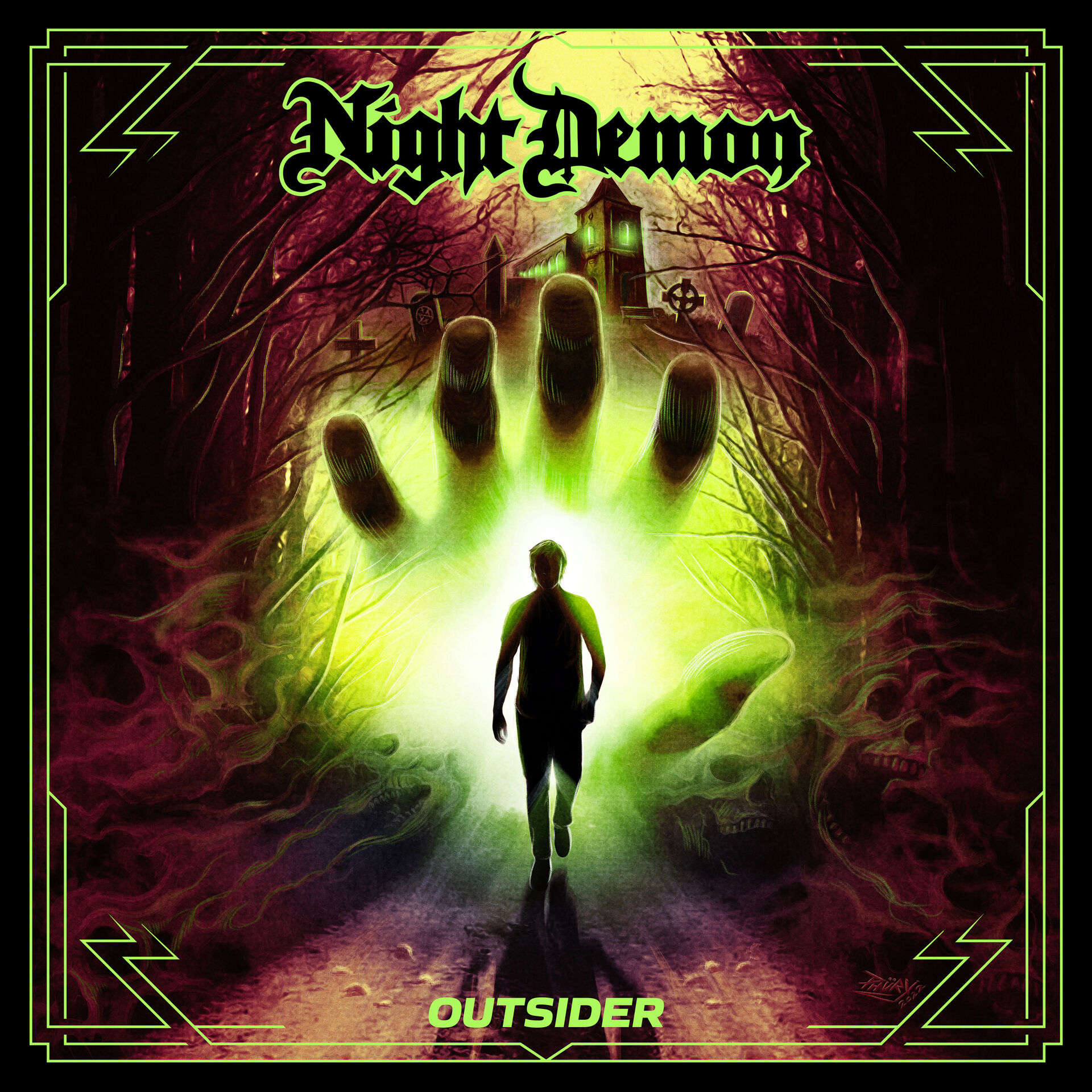 NIGHT DEMON - Outsider [BLACK LP]
