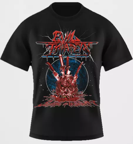 EVIL INVADERS - Surge Of Insanity/Descend Into Madness Tour 2020 Shirt