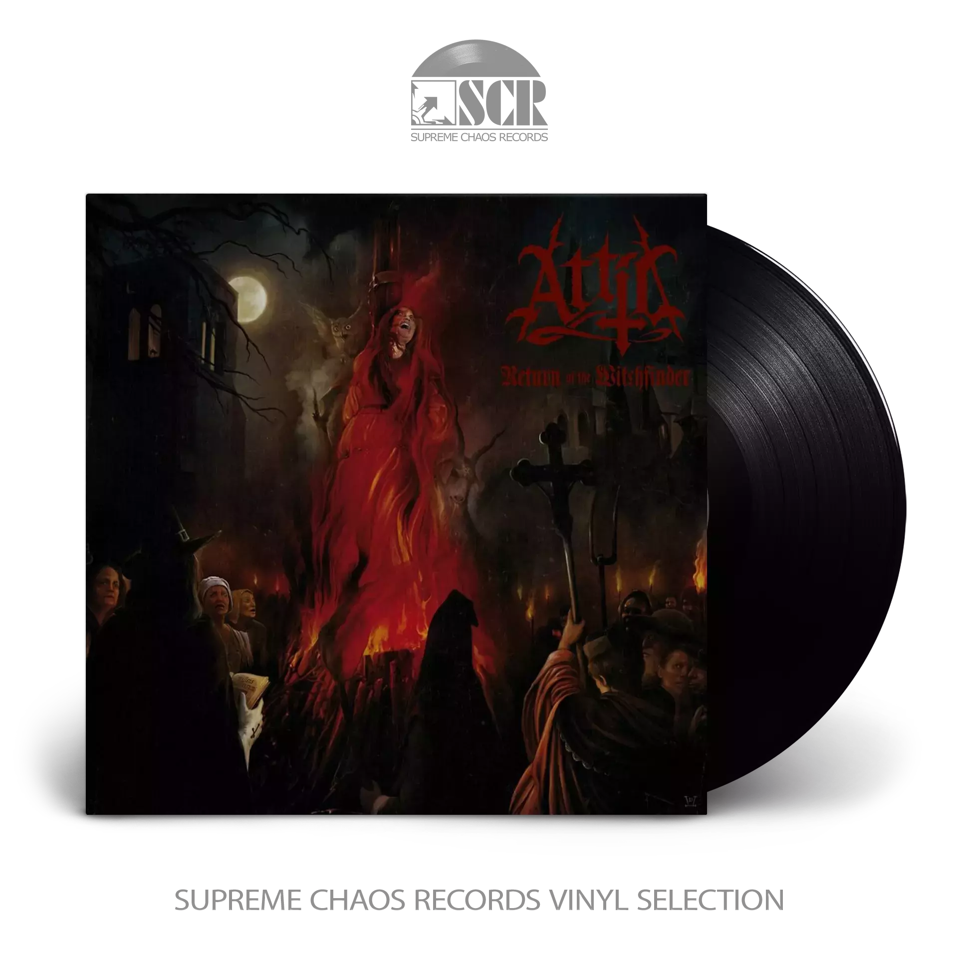 ATTIC - Return Of The Witchfinder [BLACK LP]