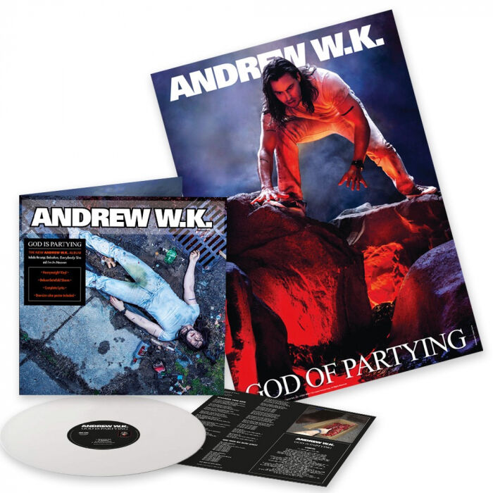 ANDREW W.K. - God Is Partying [WHITE LP]