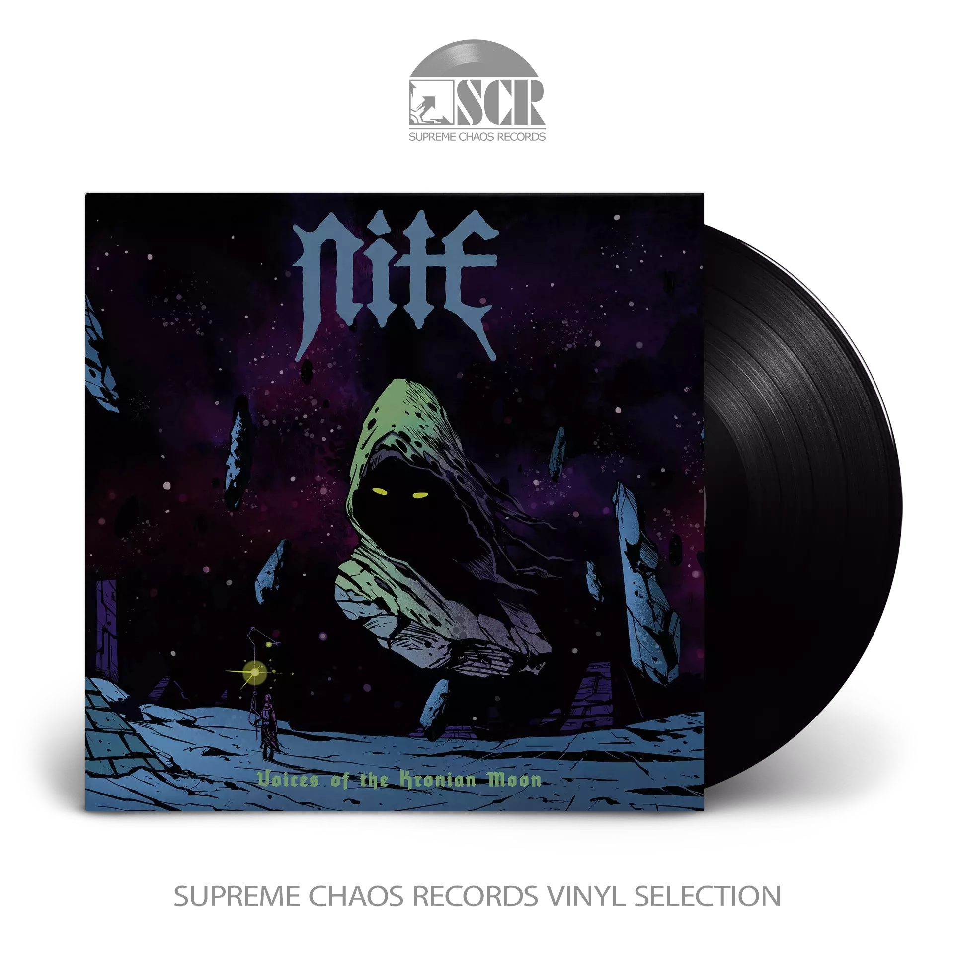 NITE - Voices of the Kronian Moon [BLACK LP]