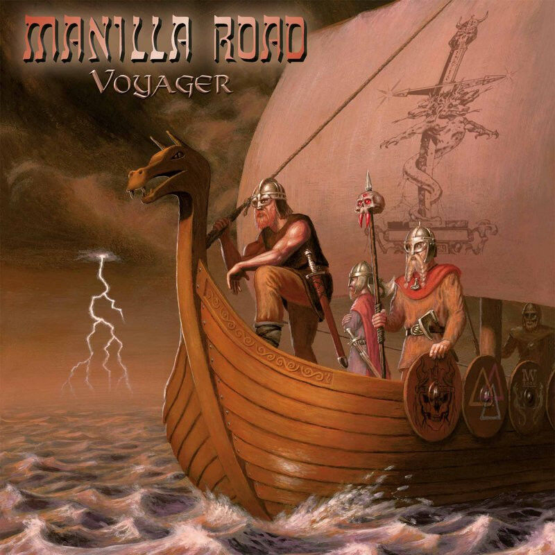 MANILLA ROAD - Voyager [SILVER LP+10" DLP]