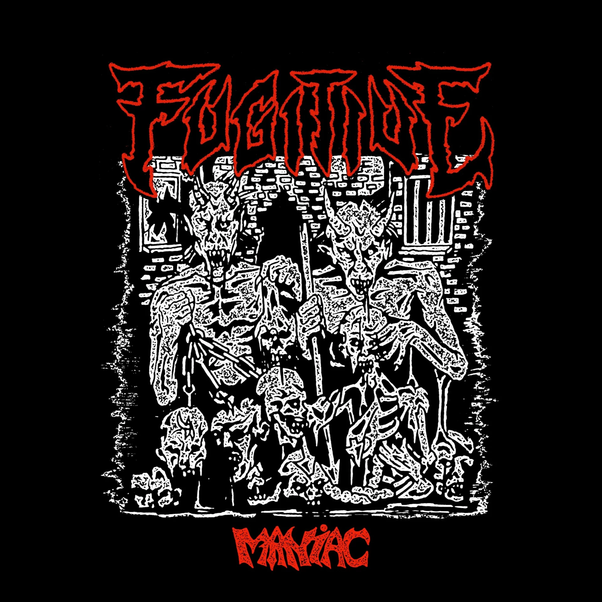 FUGITIVE - Maniac (Black Vinyl) [BLACK LP]