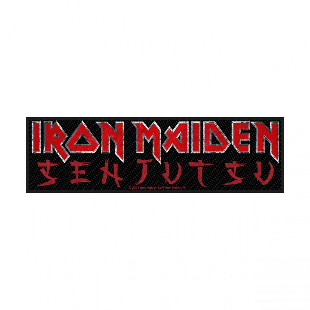 IRON MAIDEN - Senjutsu Logo Patch (Superstrip) [PATCH]