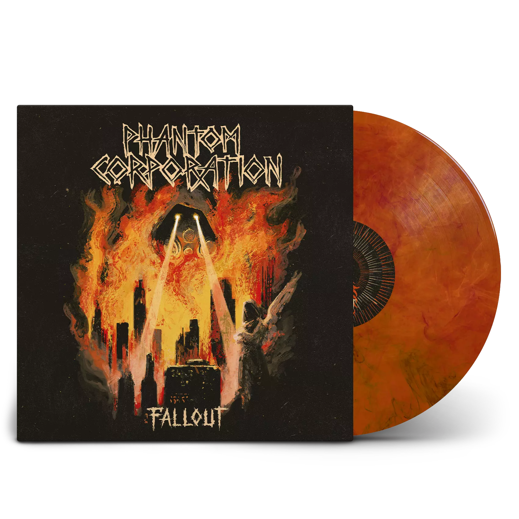 PHANTOM CORPORATION - Fallout [FIRE COLORED LP]