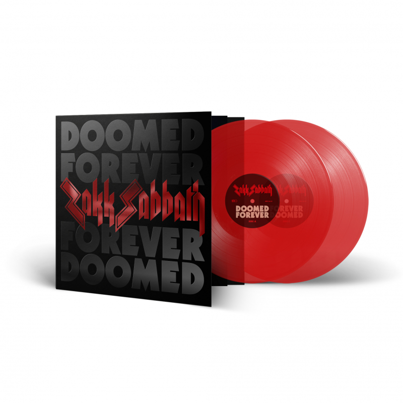 ZAKK SABBATH - Doomed Forever Forever Doomed [TRANSPARENT RED DLP]