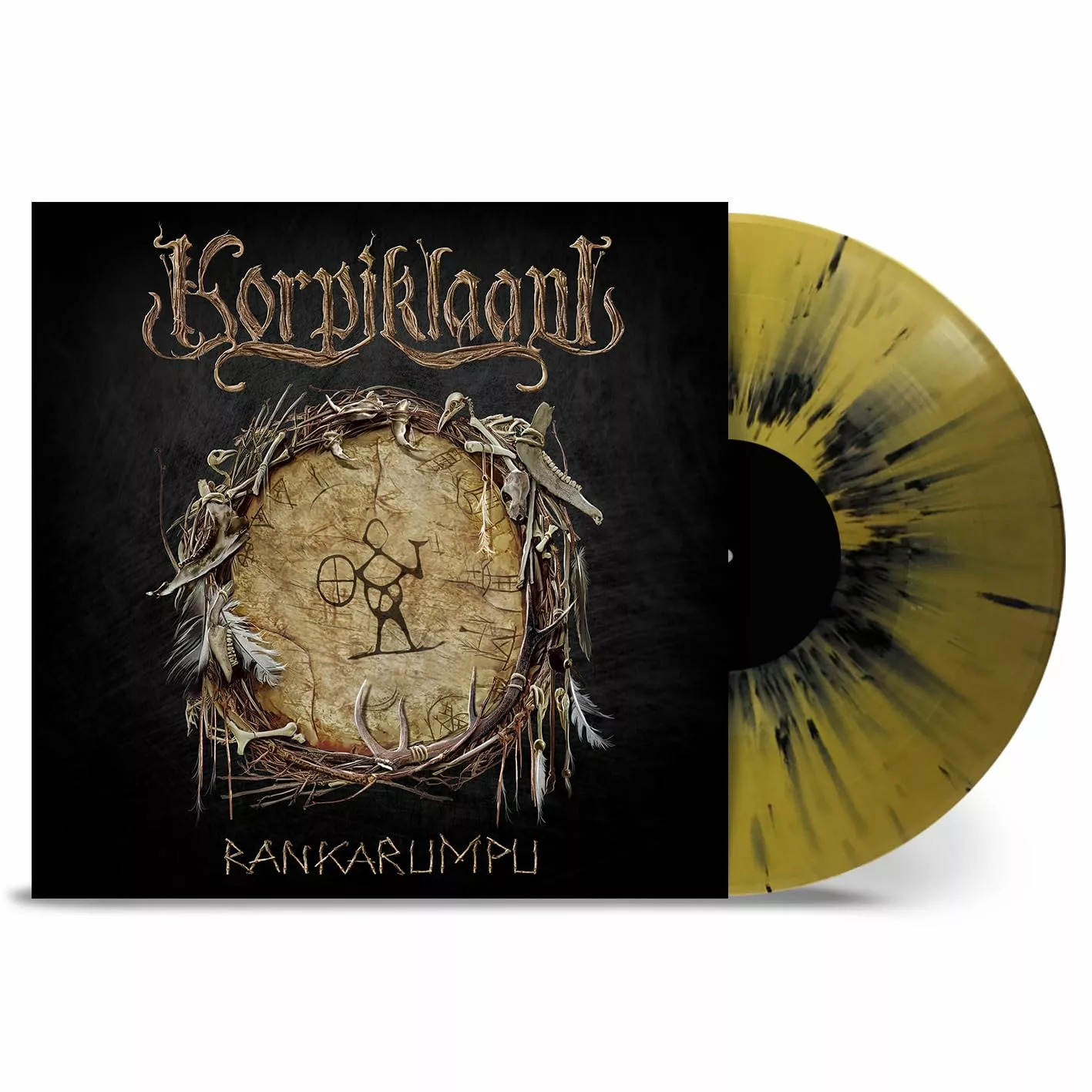KORPIKLAANI - Rankarumpu [GOLD/BLACK SPLATTER LP]