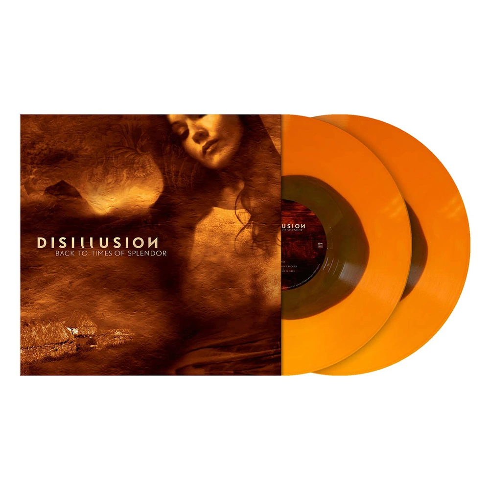 DISILLUSION - Back To Times Of Splendor (20th Anniversary Re-Issue) [ORANGE/BROWN COLOR IN COLOR DLP]