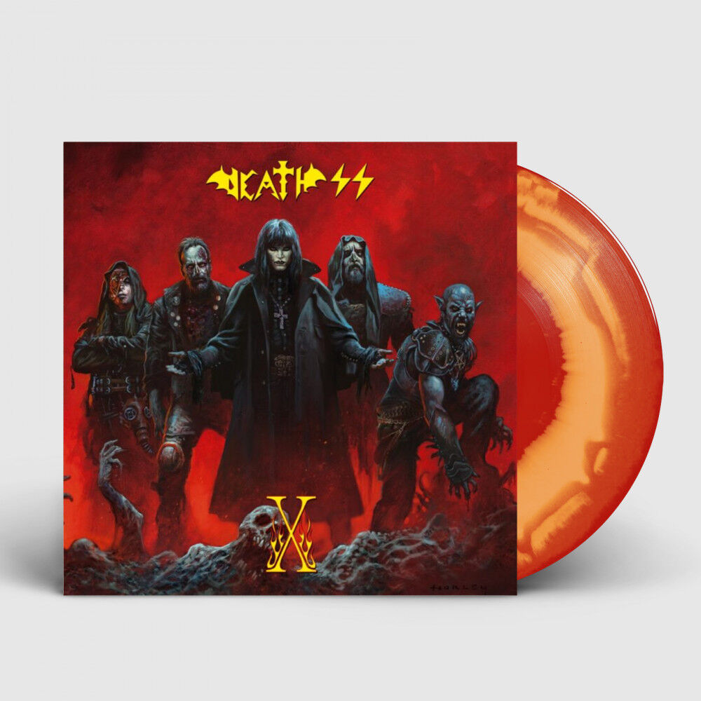 DEATH SS - X [RED/YELLOW LP]