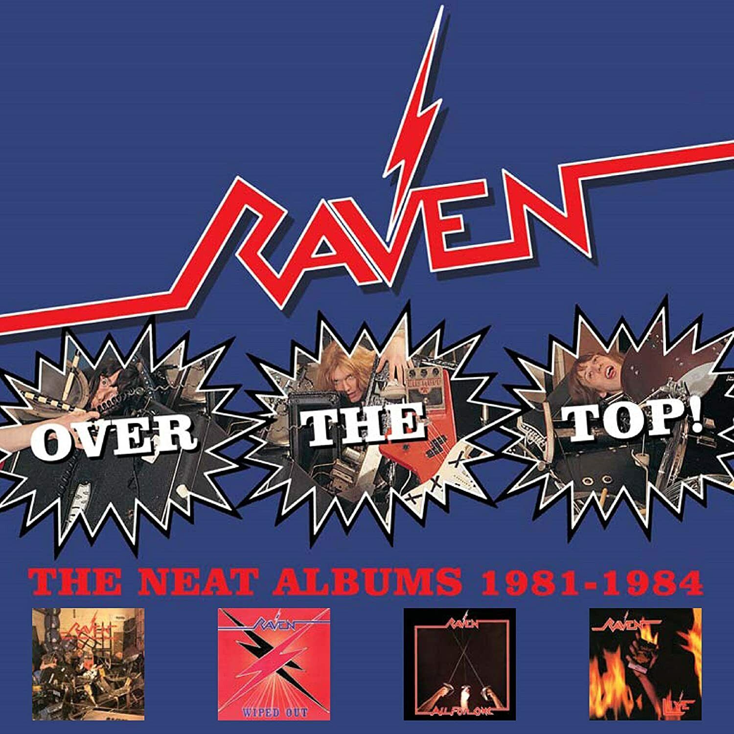 RAVEN - Over The Top: The Neat Albums 1981-1984 [4CDBOXSET]
