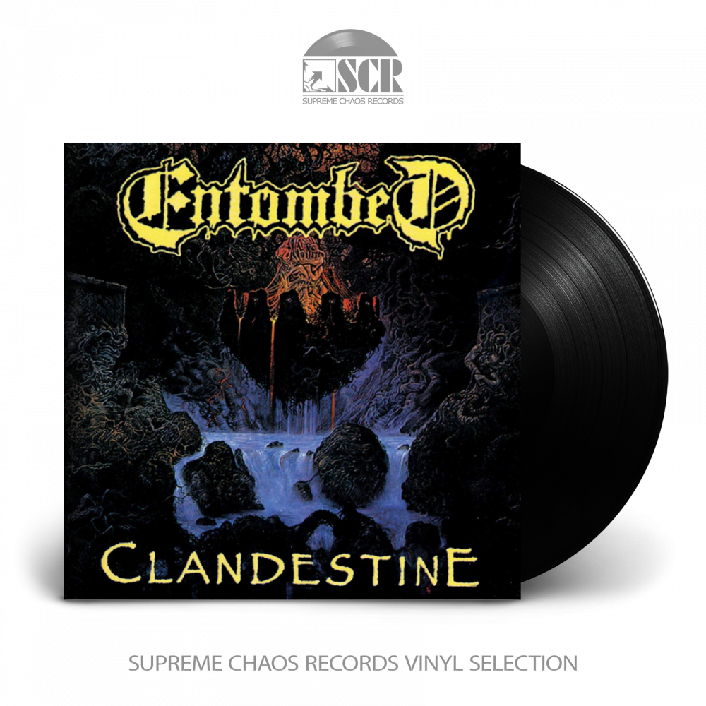 ENTOMBED - Clandestine [BLACK LP]
