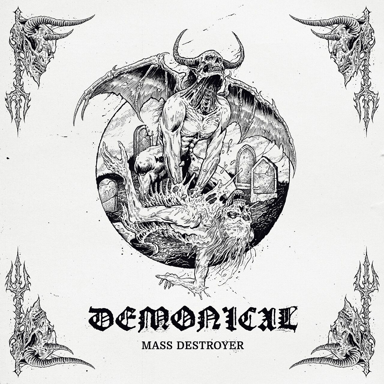 DEMONICAL - Mass Destroyer  [BLACK LP]