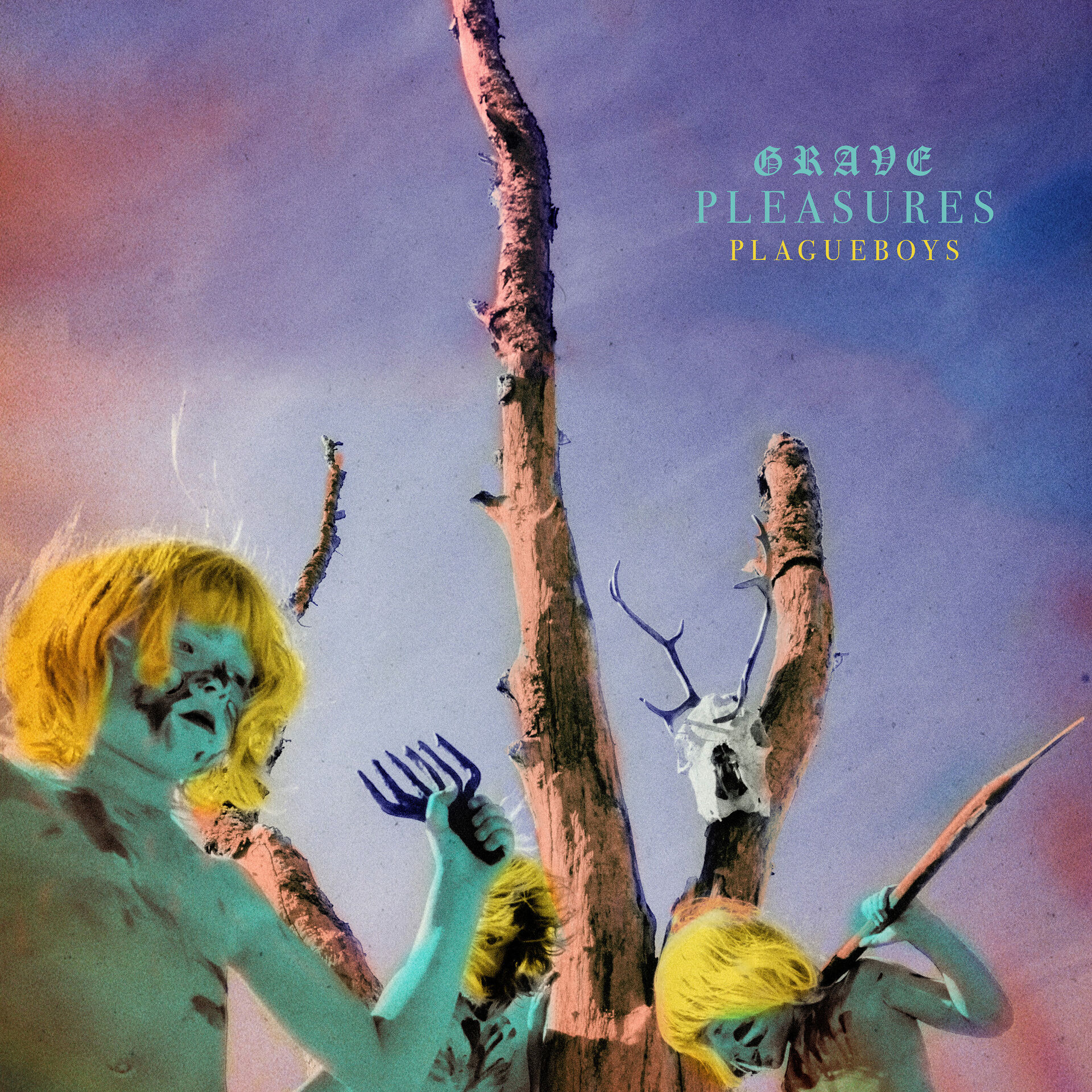 GRAVE PLEASURES - Plagueboys [BLUE LP]