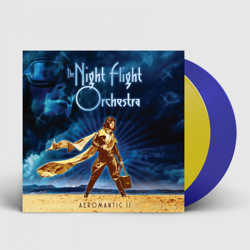 THE NIGHT FLIGHT ORCHESTRA - Aeromantic II [YELLOW/BLUE DLP]