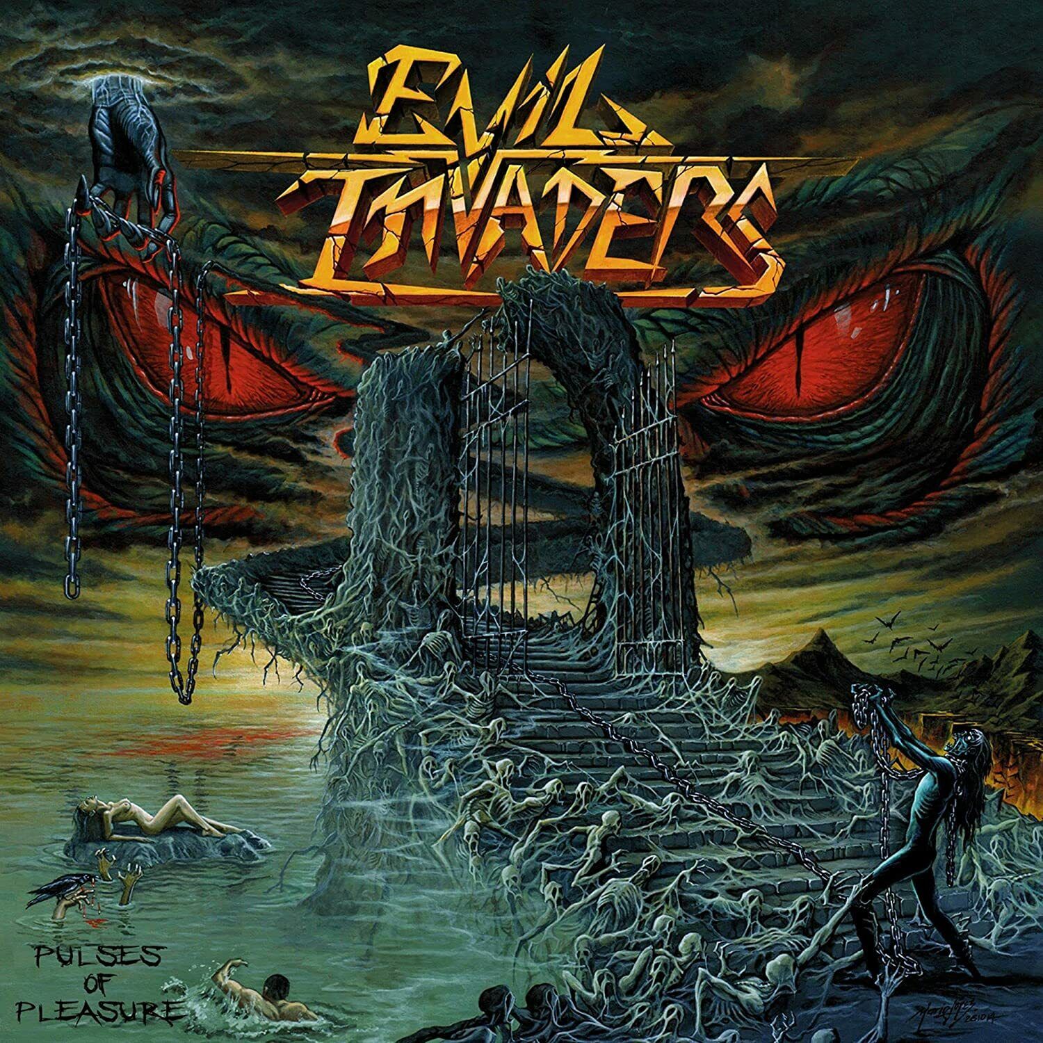 EVIL INVADERS - Pulses Of Pleasure [CD]