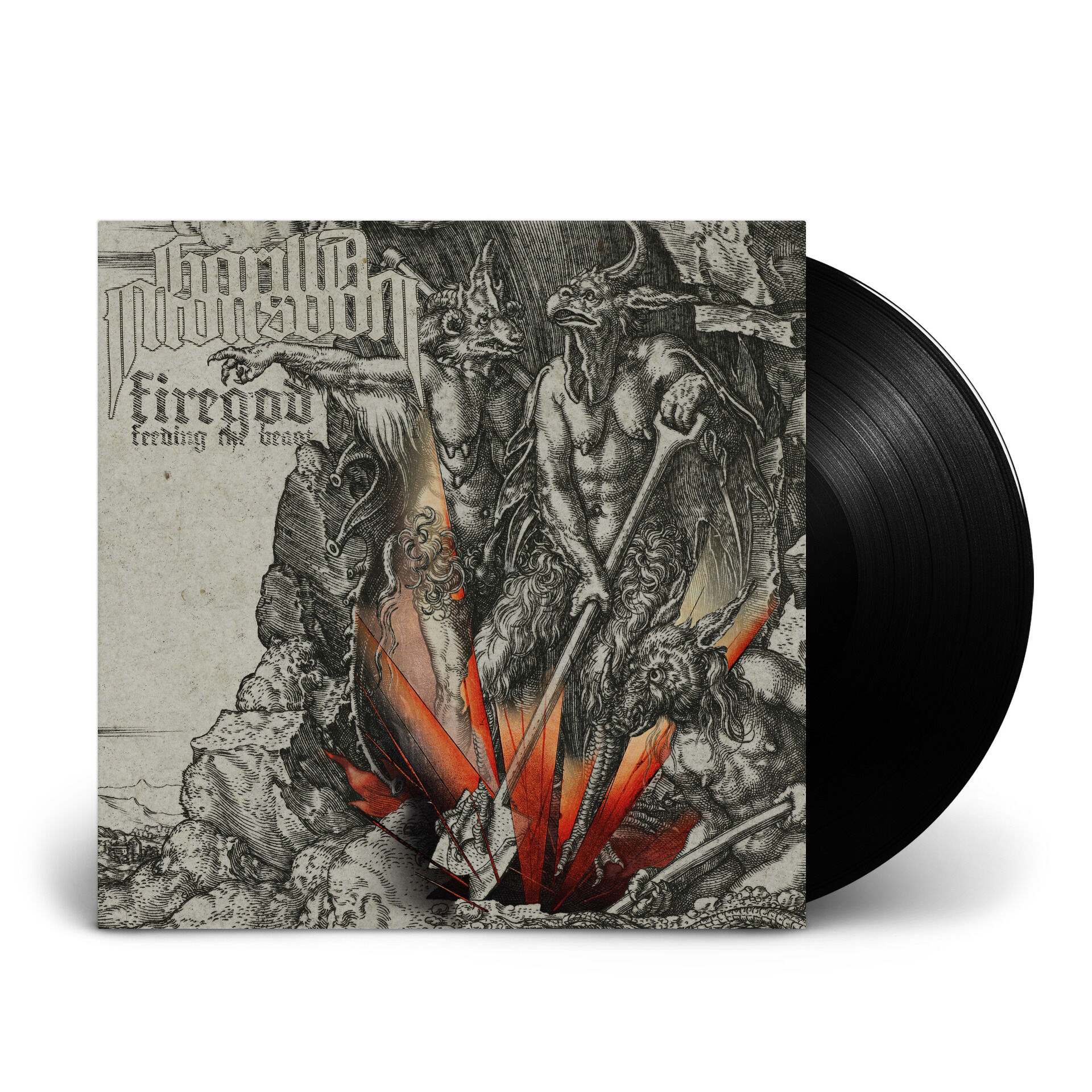 GORILLA MONSOON - Firegod - Feeding The Beast [BLACK LP]