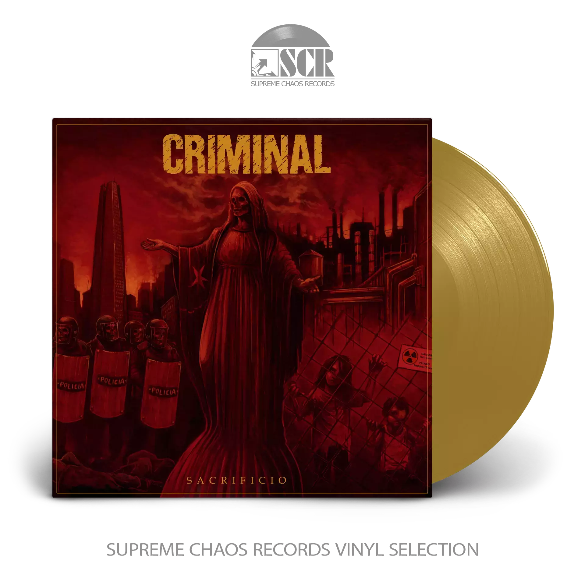 CRIMINAL - Sacrificio [GOLD LP]