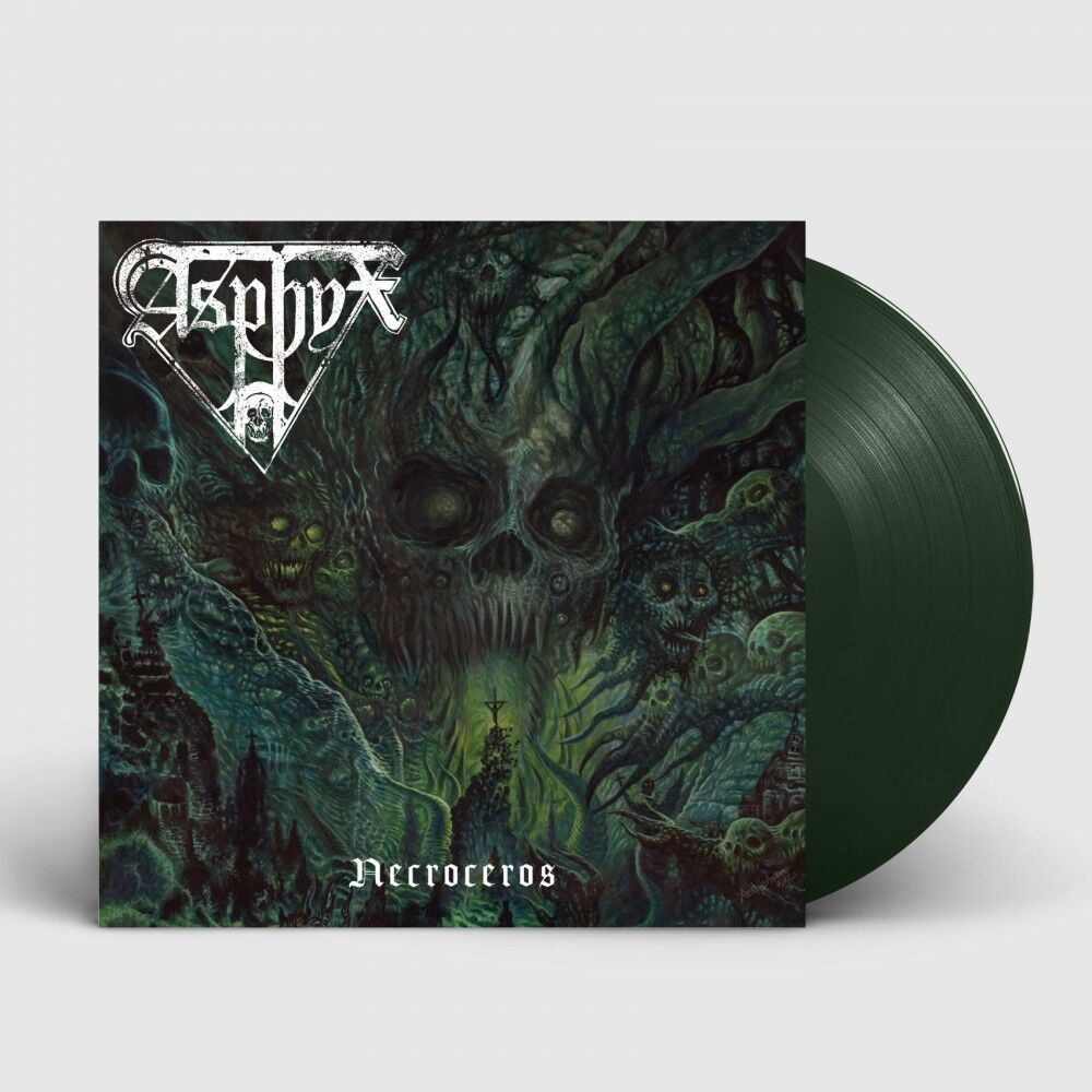 ASPHYX - Necroceros [DARK GREEN LP]