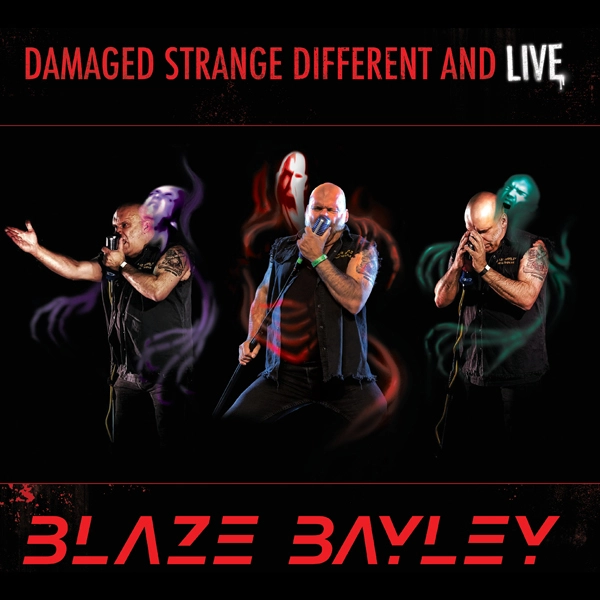 BLAZE BAYLEY - Damaged Strange Different And Live [CD]