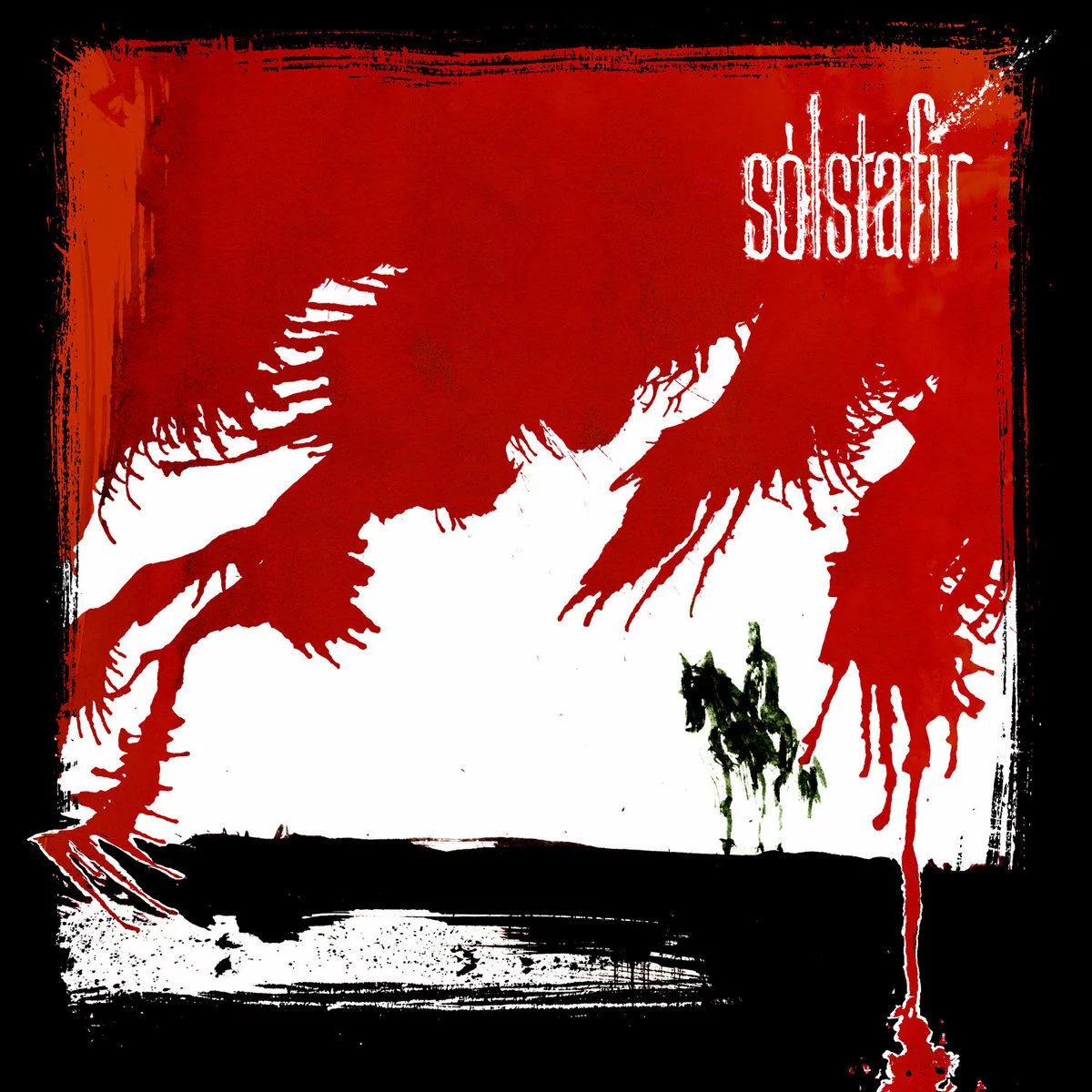 SOLSTAFIR - Svartir Sandar [RED/BLACK MARBLED DLP]