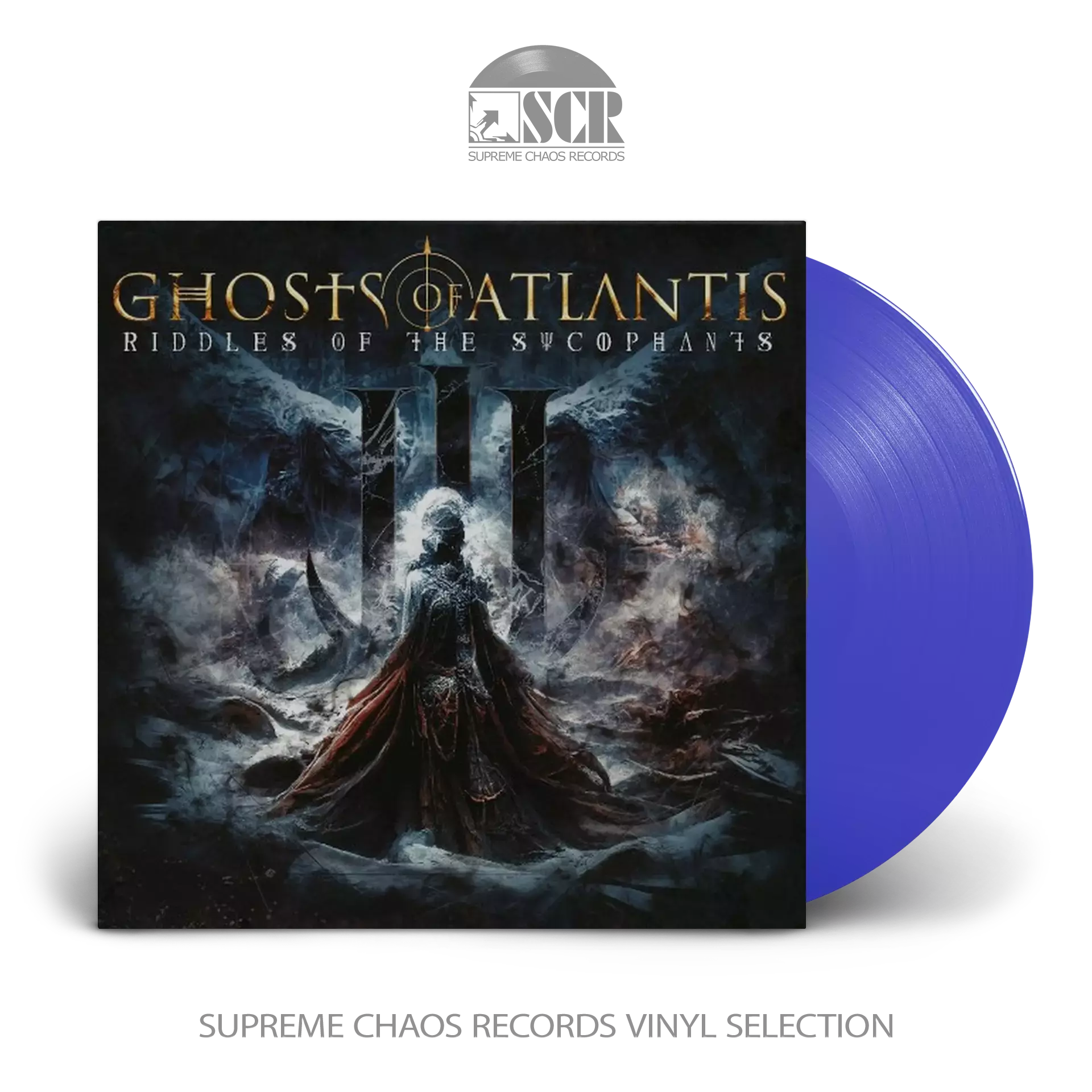 GHOSTS OF ATLANTIS - Riddles Of The Sycophants [BLUE LP]