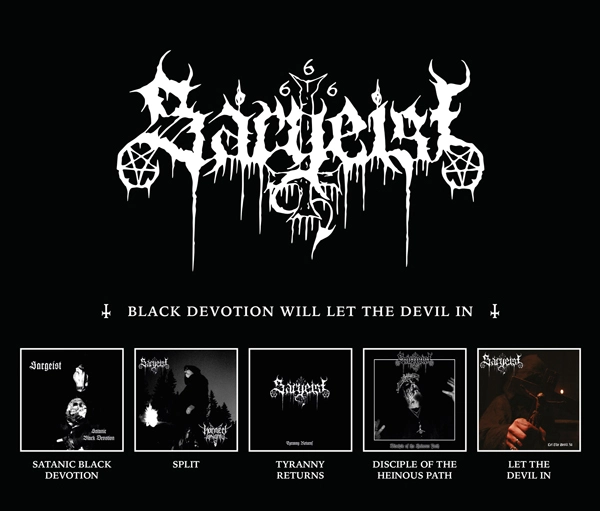 SARGEIST - Black Devotion Will Let The Devil In [BOXSET 5CD]