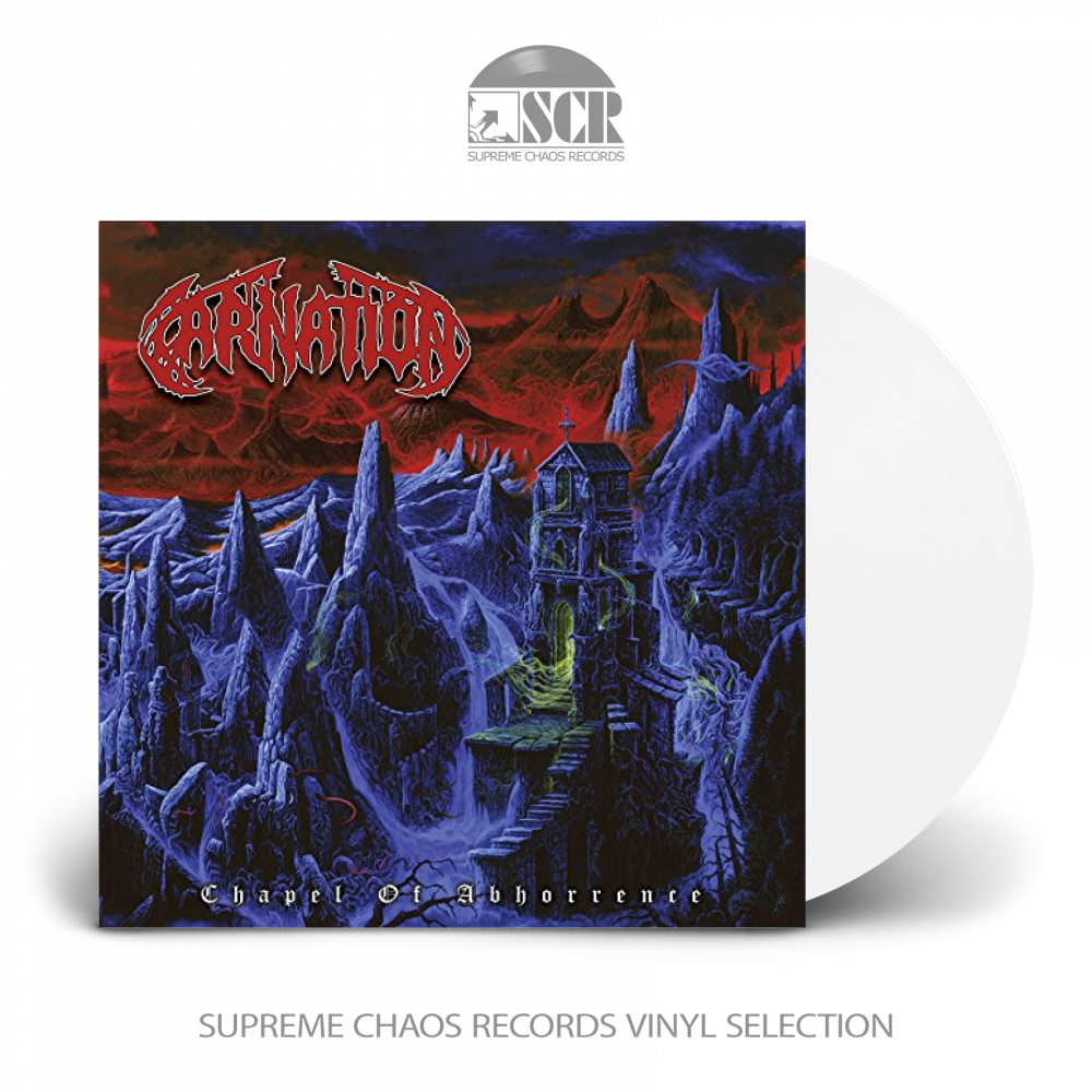 CARNATION - Chapel Of Abhorrence [WHITE LP]