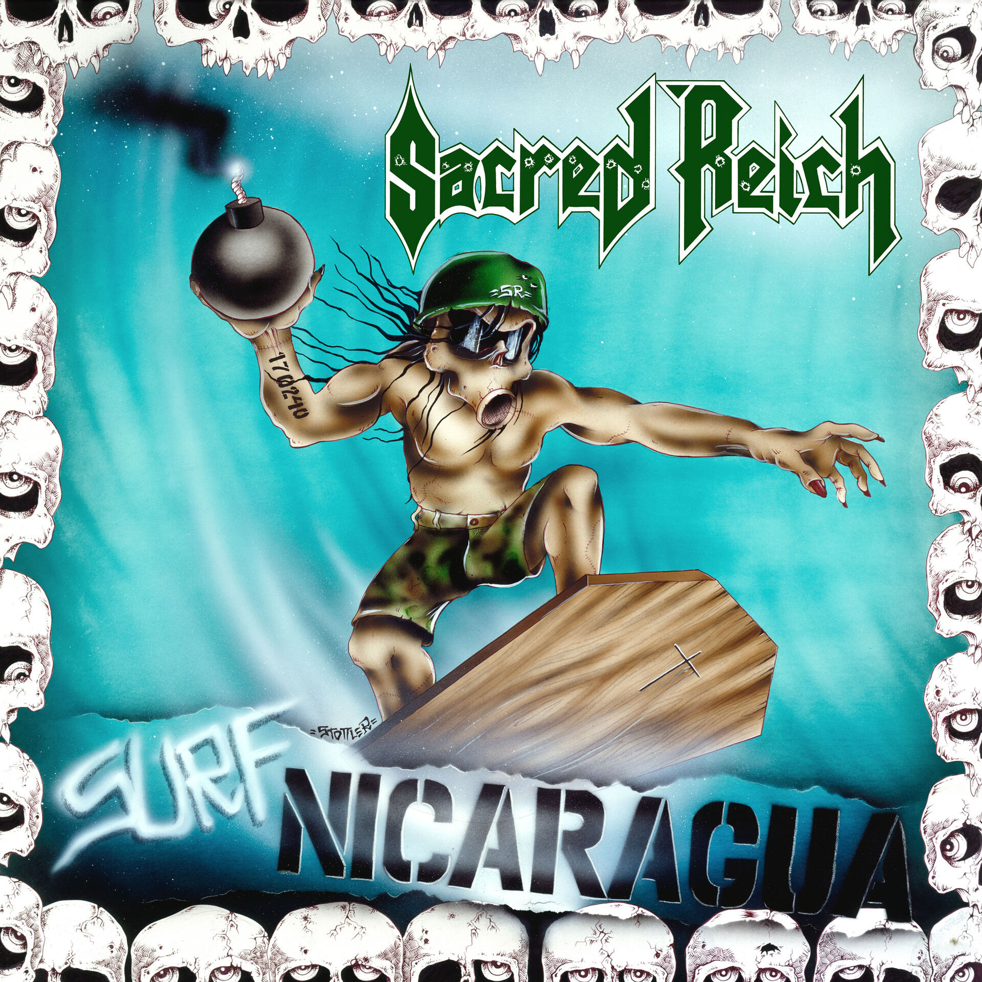 SACRED REICH - Surf Nicaragua [BLACK LP]