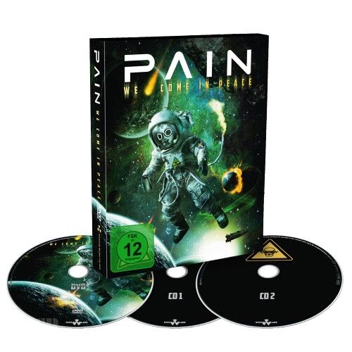 PAIN - We Come In Peace [2-CD+DVD BOXDVD]