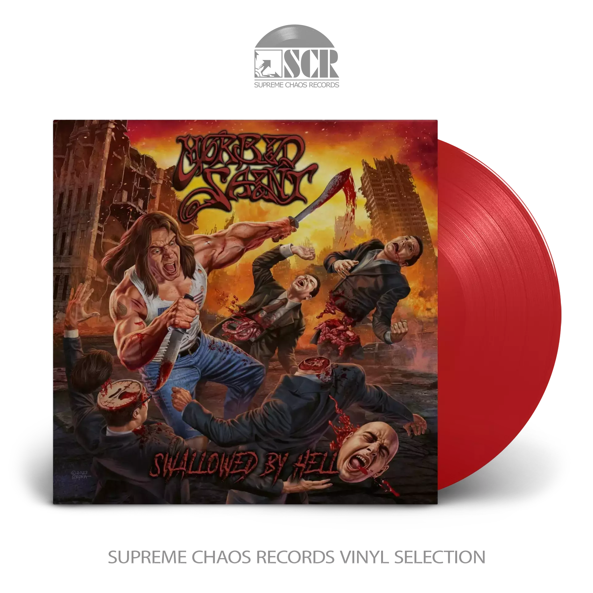 MORBID SAINT - Swallowed By Hell [RED LP]