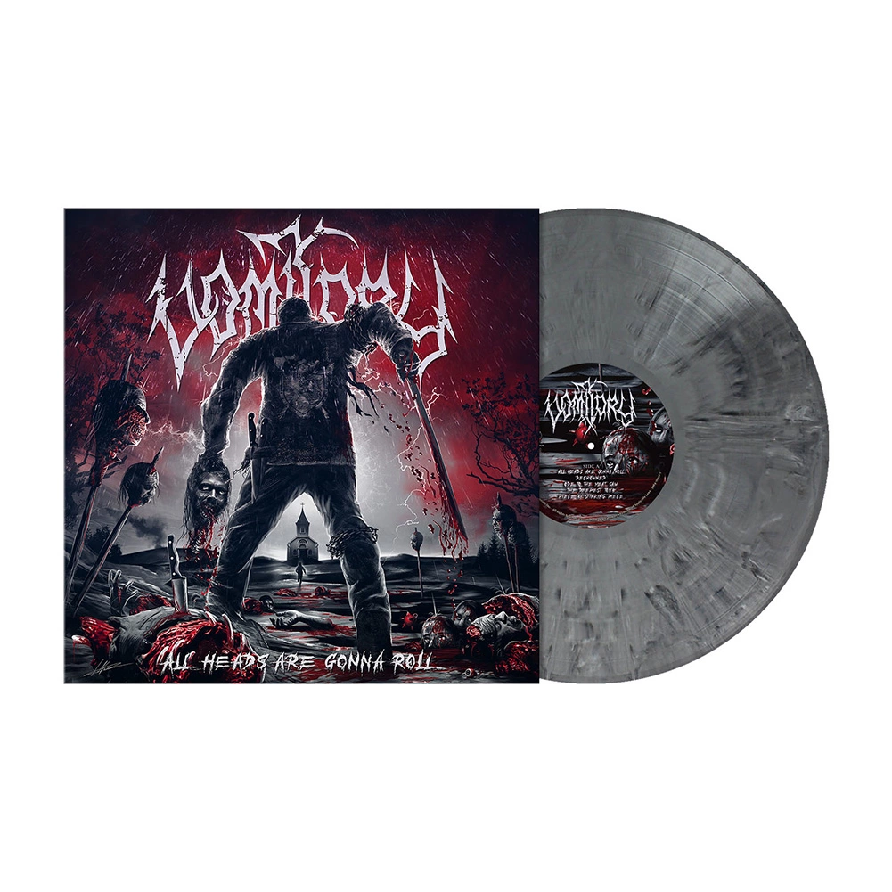 VOMITORY - All Heads Are Gonna Roll [DIM GRAY MARBLED LP]