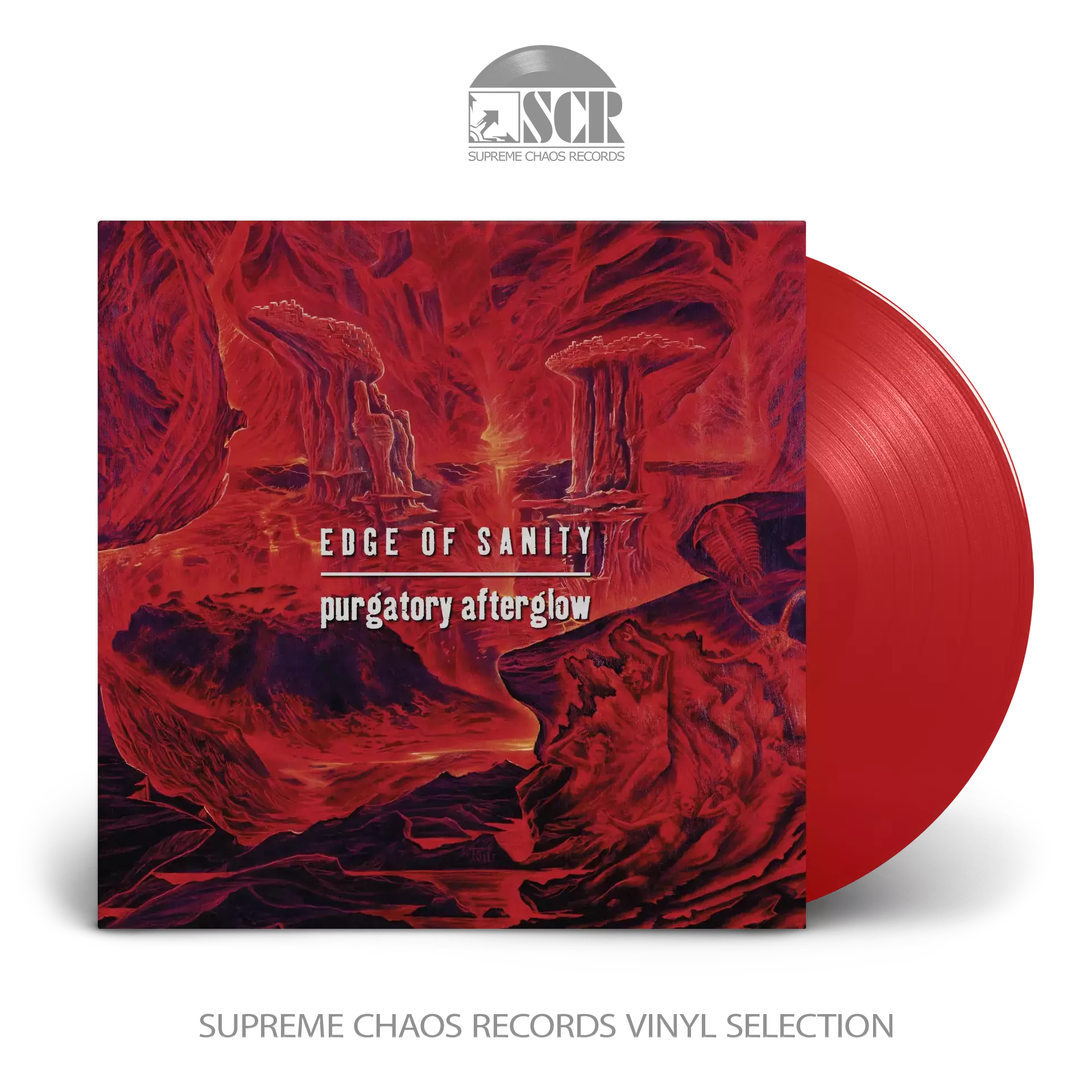 EDGE OF SANITY - Purgatory Afterglow (Re-Issue 2024) [TARNSPARENT RED LP]