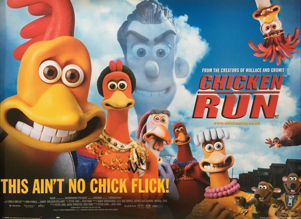 CHICKEN RUN - Film poster  [FPO791 POSTER]