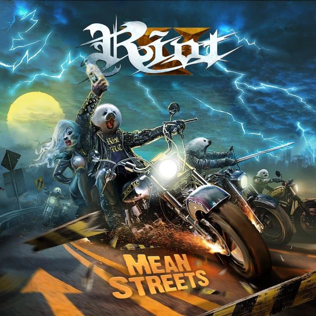 RIOT V - Mean Streets [BLACK LP]