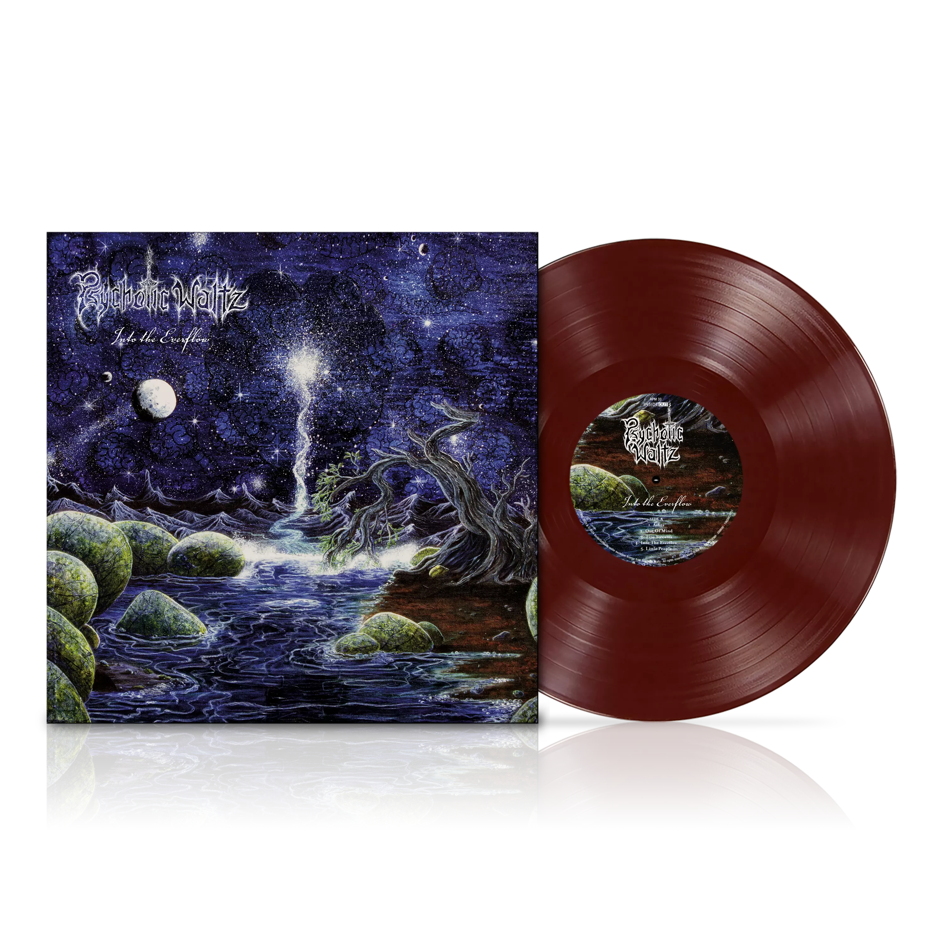 PSYCHOTIC WALTZ - Into The Everflow (Re-Issue 2024) [DEEP BLOOD RED LP]