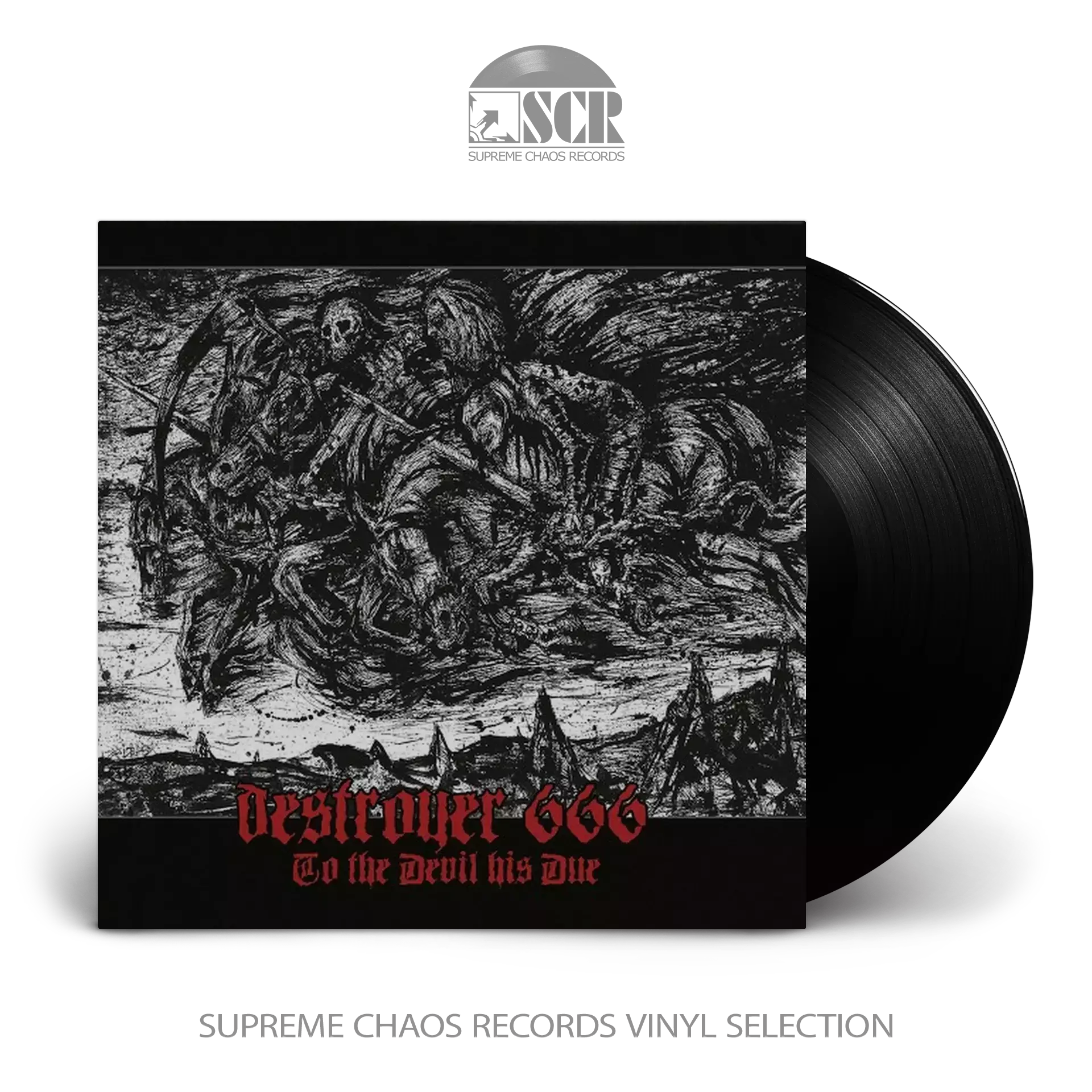 DESTRÖYER 666 - To The Devil His Due [BLACK LP]