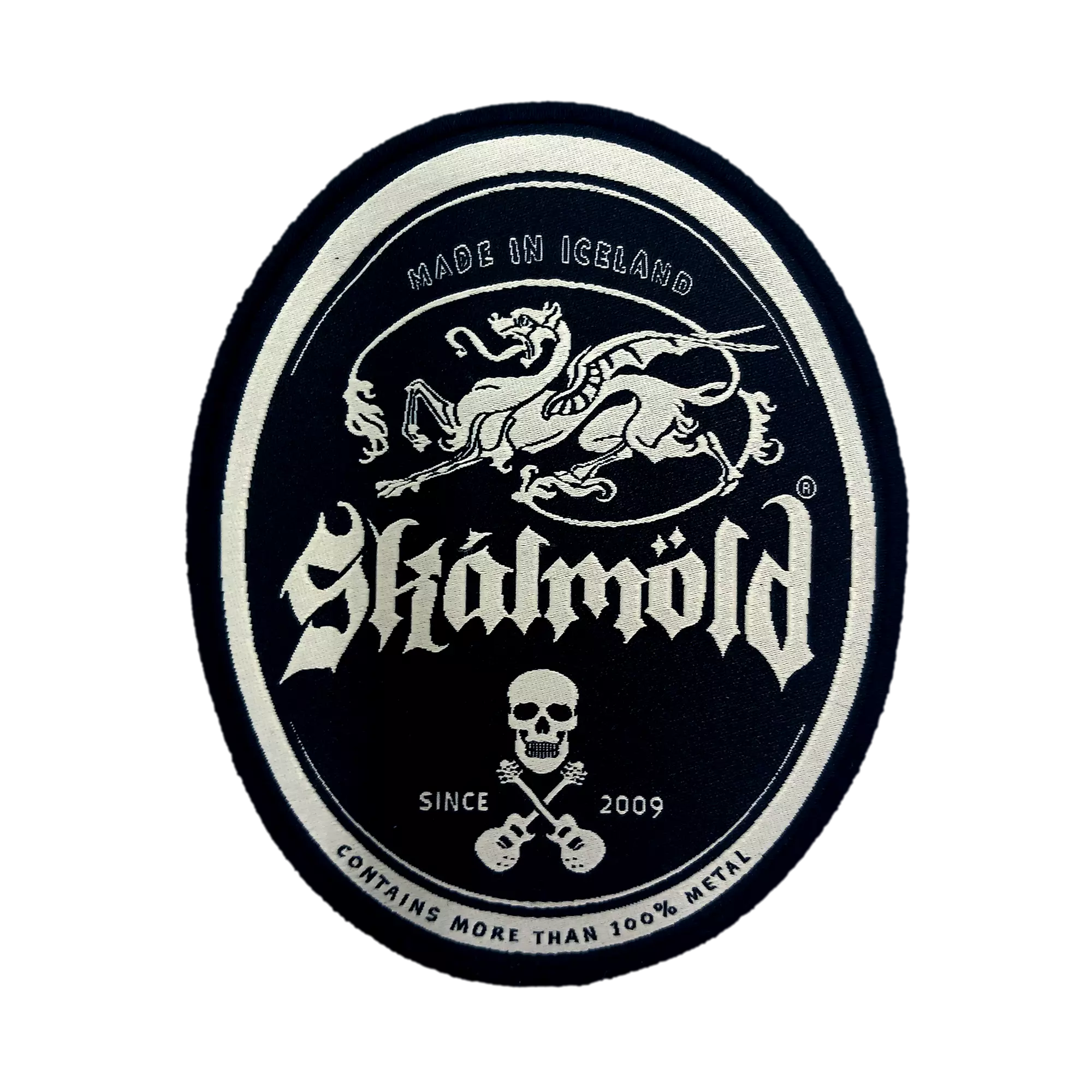 SKÁLMÖLD - Oval Logo [PATCH]