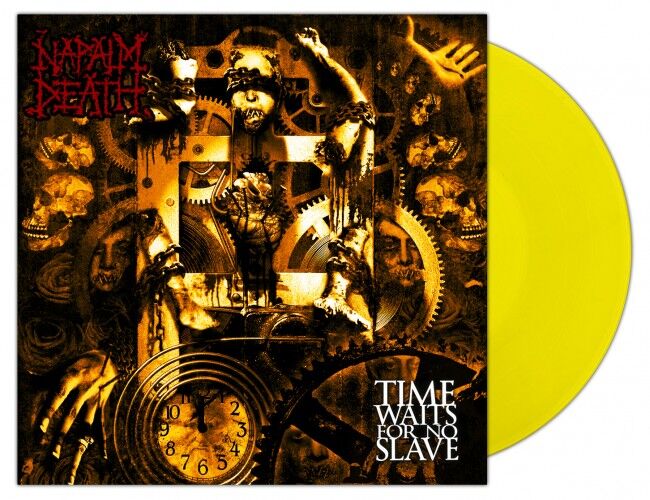 NAPALM DEATH - Time Waits For No Slave [YELLOW LP]