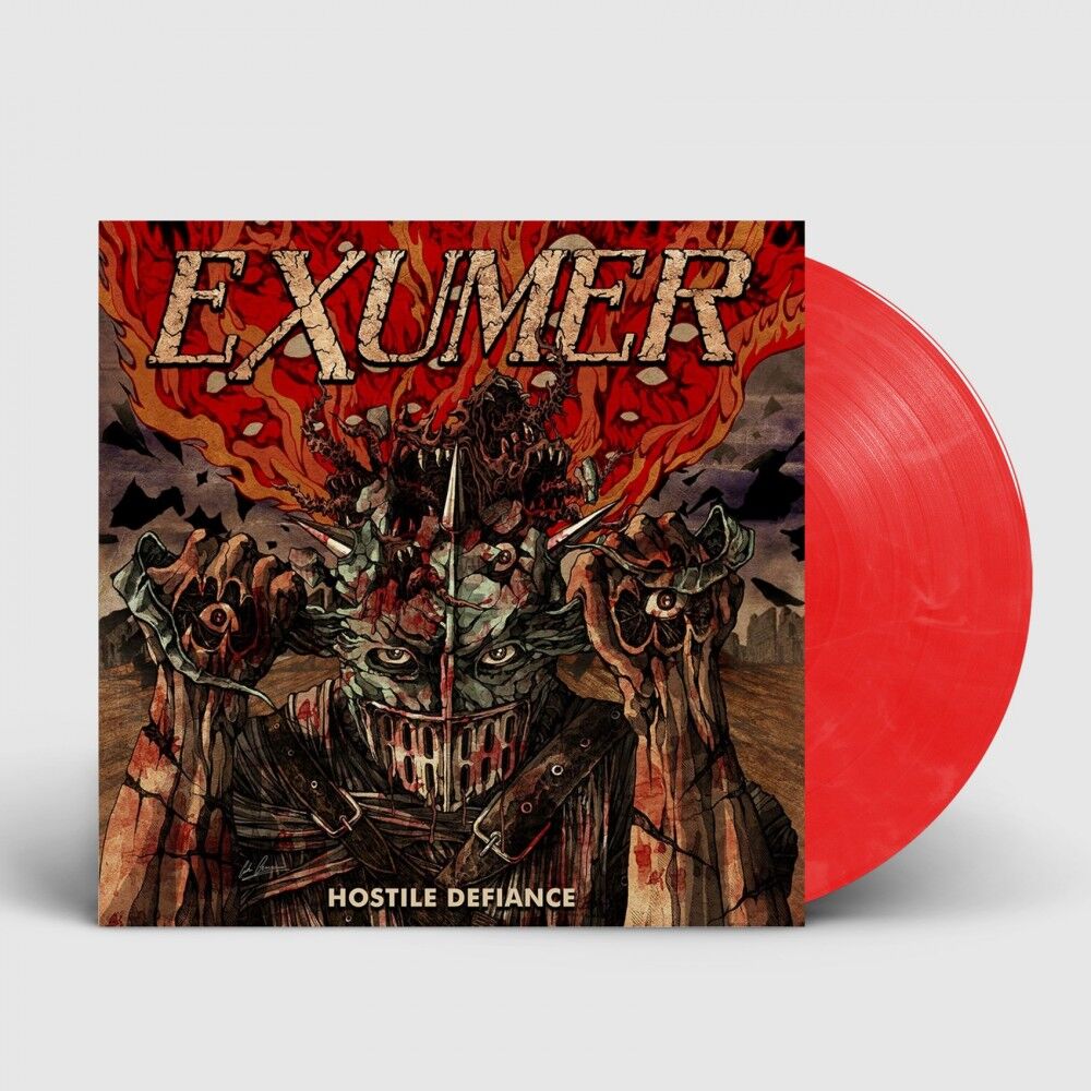 EXUMER - Hostile Defiance [ORANGE/RED LP]