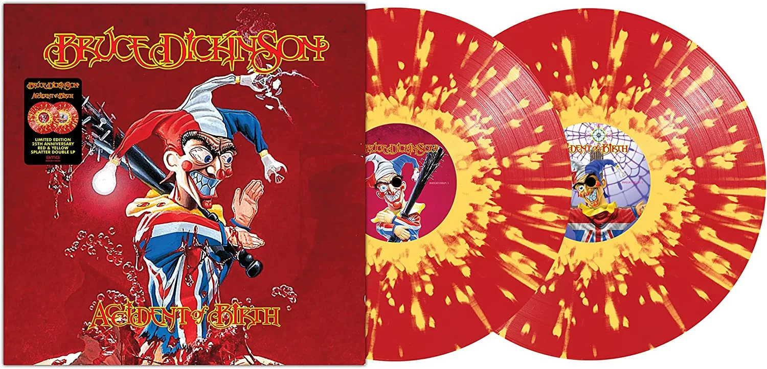 BRUCE DICKINSON - Accident Of Birth (25th Anniversary Edition) [RED/YELLOW SPLATTER DLP]