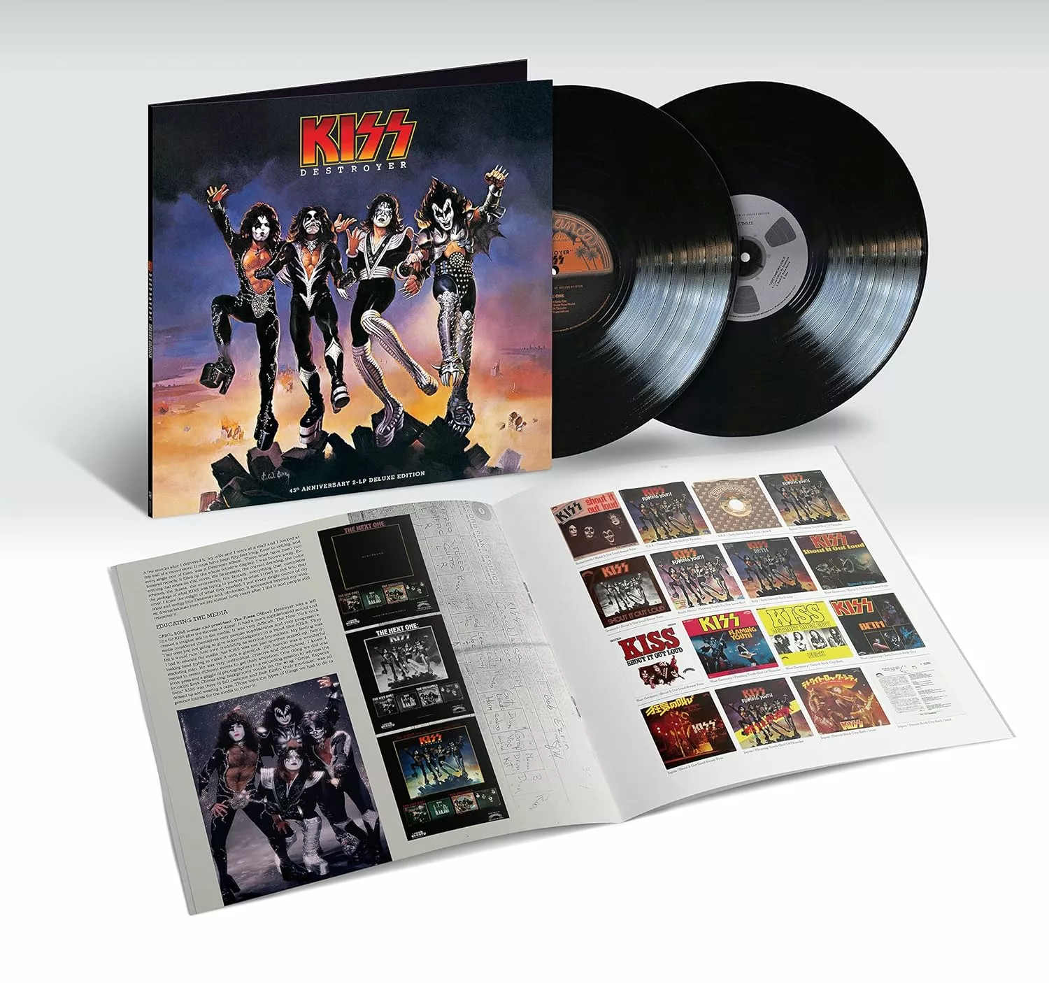 KISS - Destroyer - 45th Anniversary - Deluxe Edition [BLACK DLP]