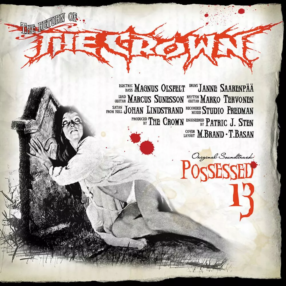 THE CROWN - Possessed 13 [RED/BLACK LP]
