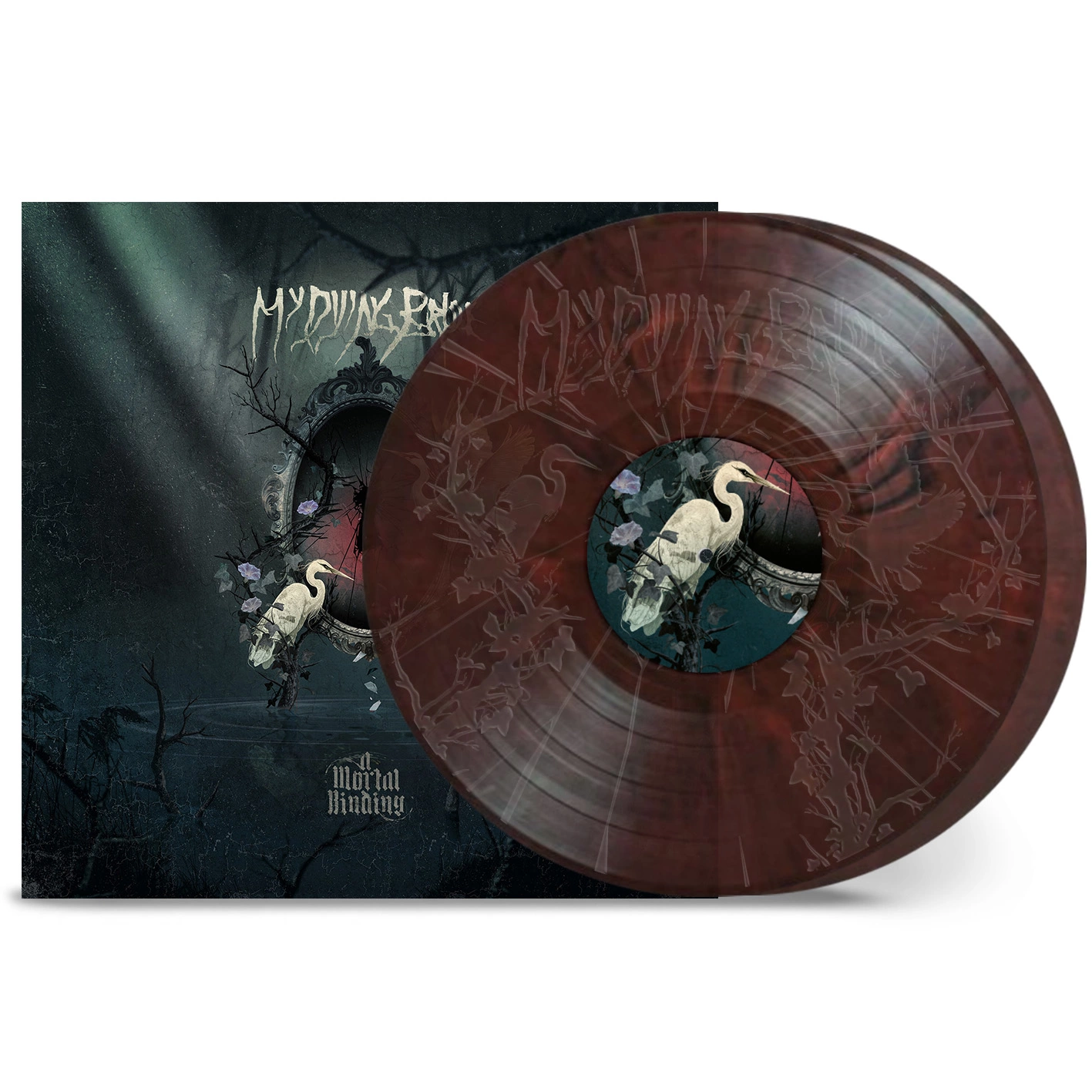 MY DYING BRIDE - A Mortal Binding [TRANSPARENT RED/BLACK SMOKE MARBLED DLP]