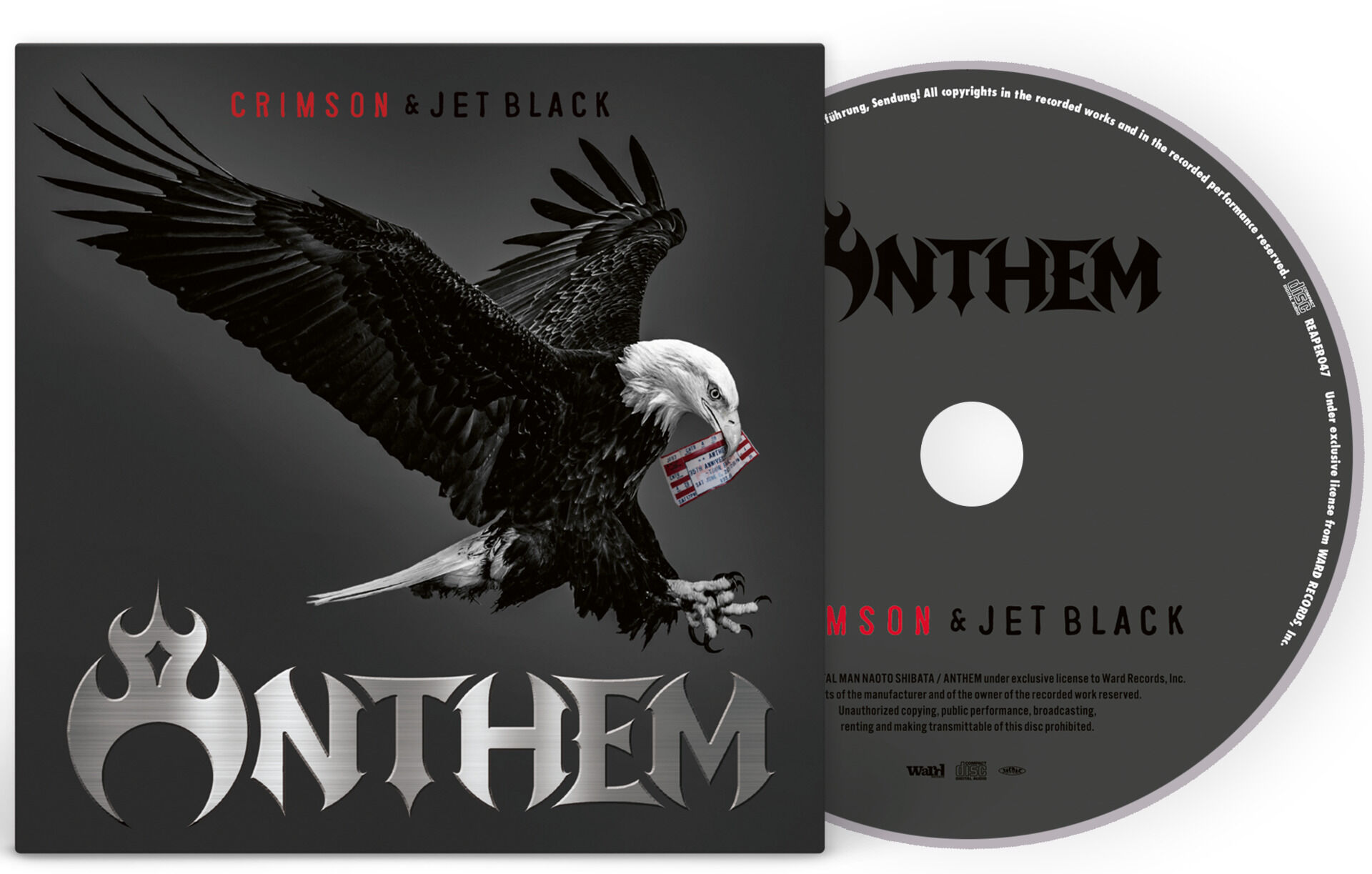 ANTHEM - Crimson & Jet Black [CD]