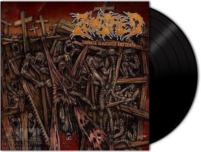 ZOMBIFIED - Carnage Slaughter And Death [LP]