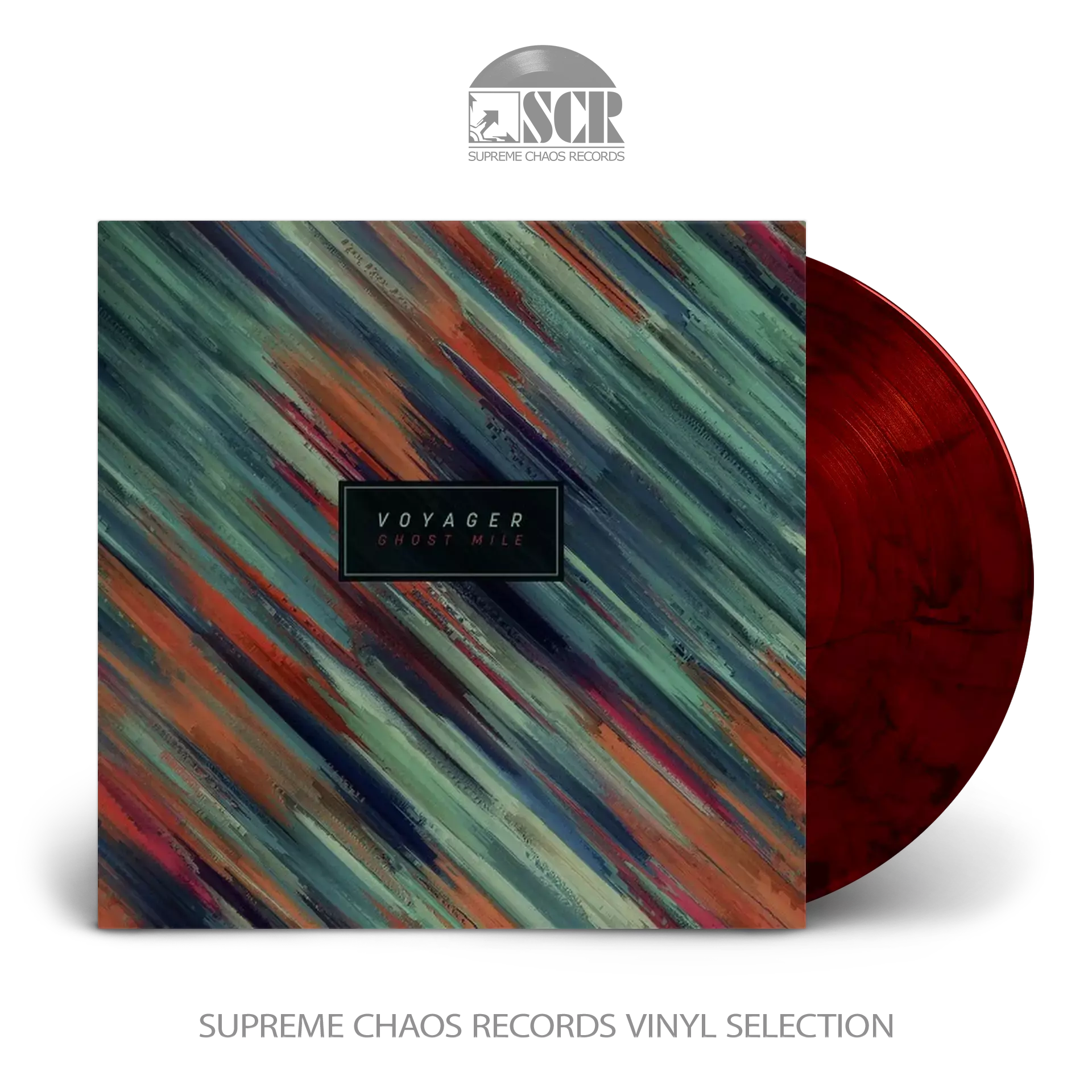 VOYAGER - Ghost Mile [RED/BLACK MARBLED LP]