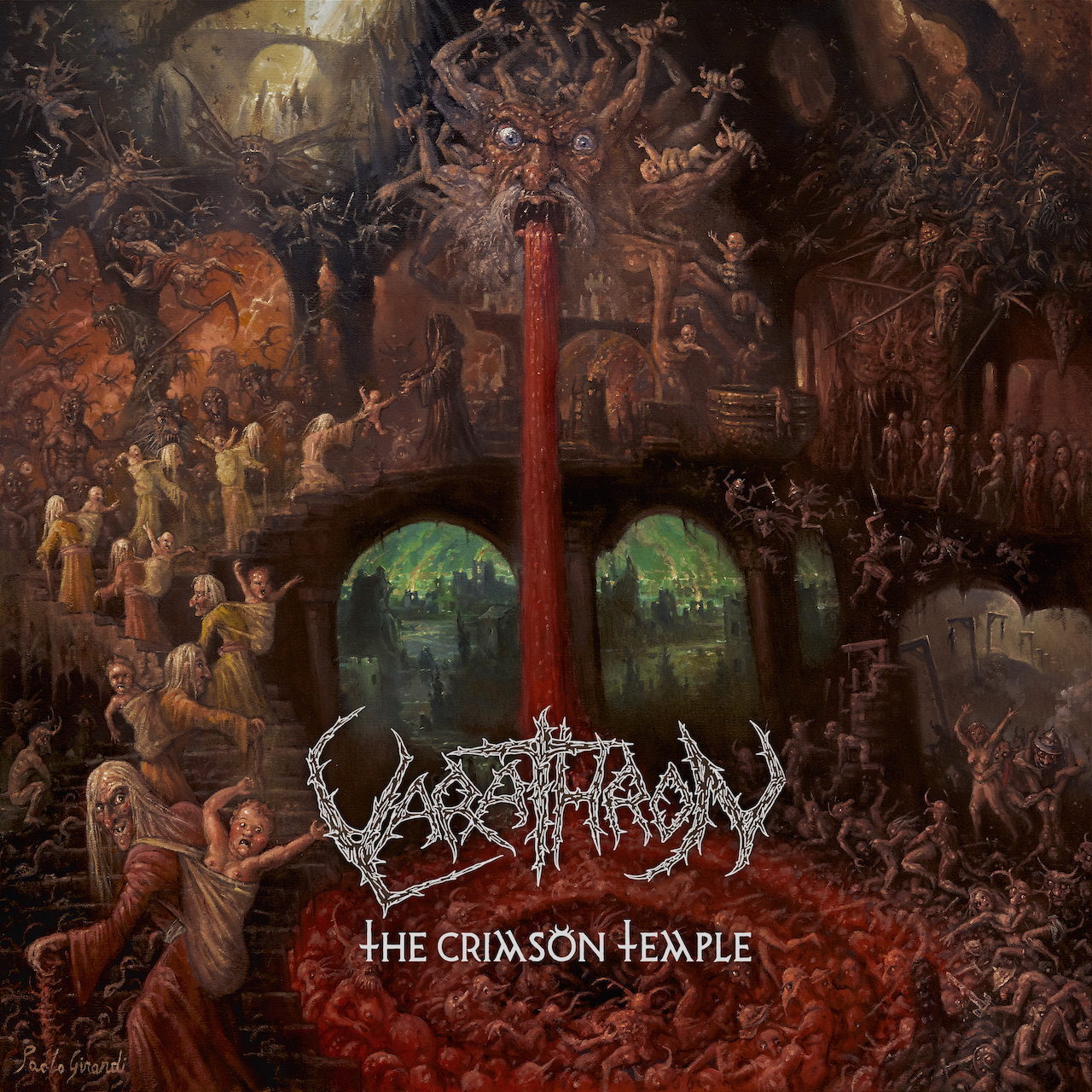 VARATHRON - The Crimson Temple [CD]